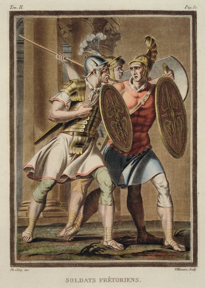 Soldiers of the Praetorian Guard, costumes for 